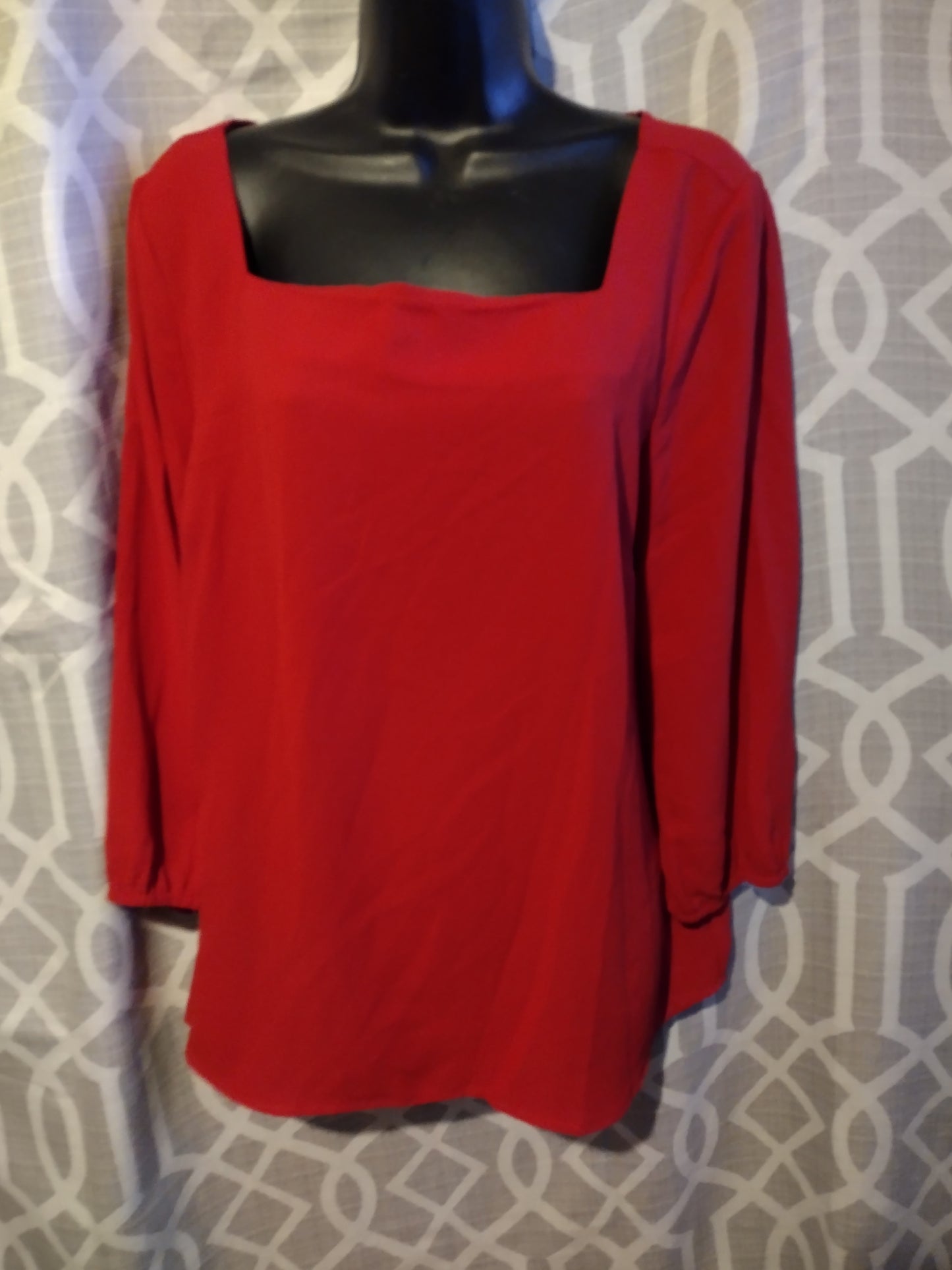 Women Red Blouse size XXL