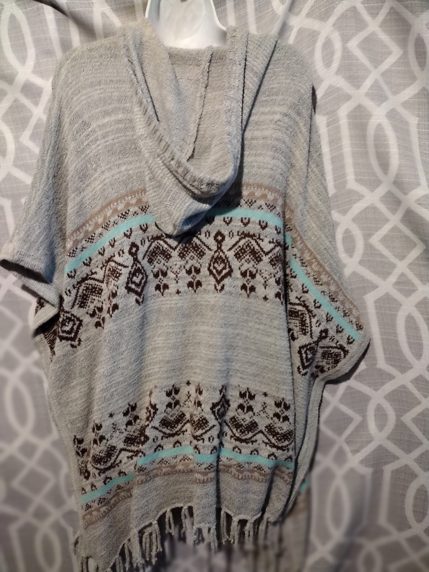 Women Pancho Sweater large