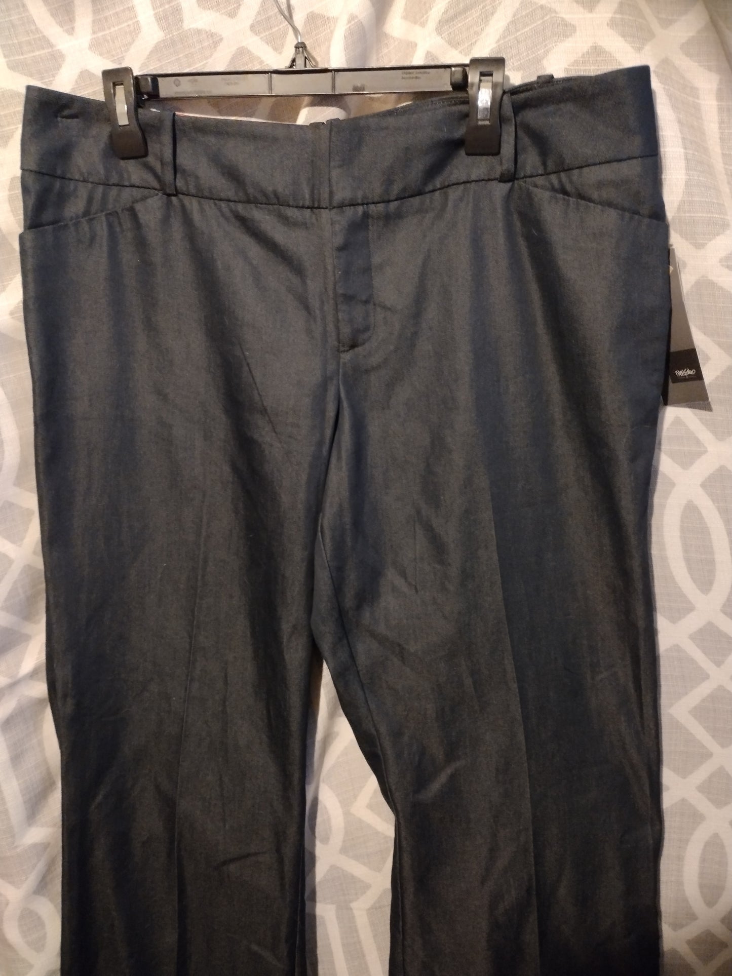 Women blue pants plus size 16