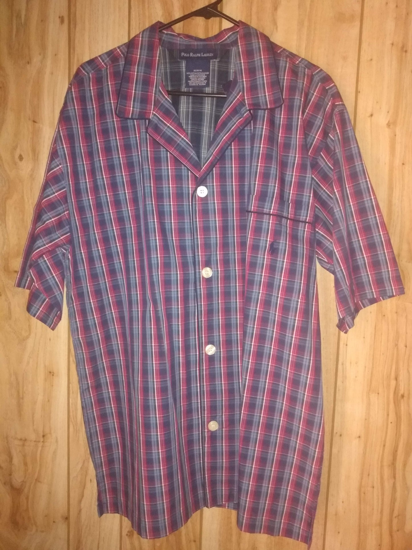 Men pajama shirt XL