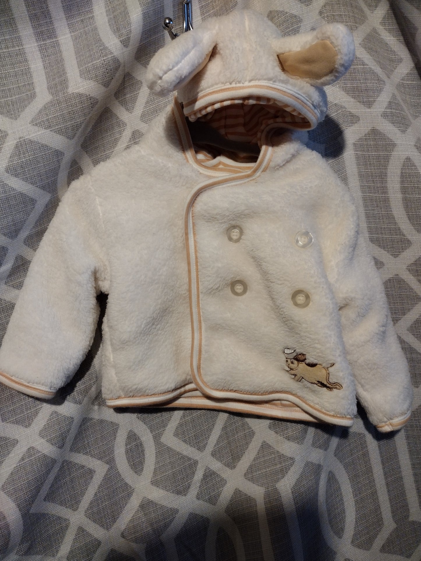 Infant Bunny coat 6-9M