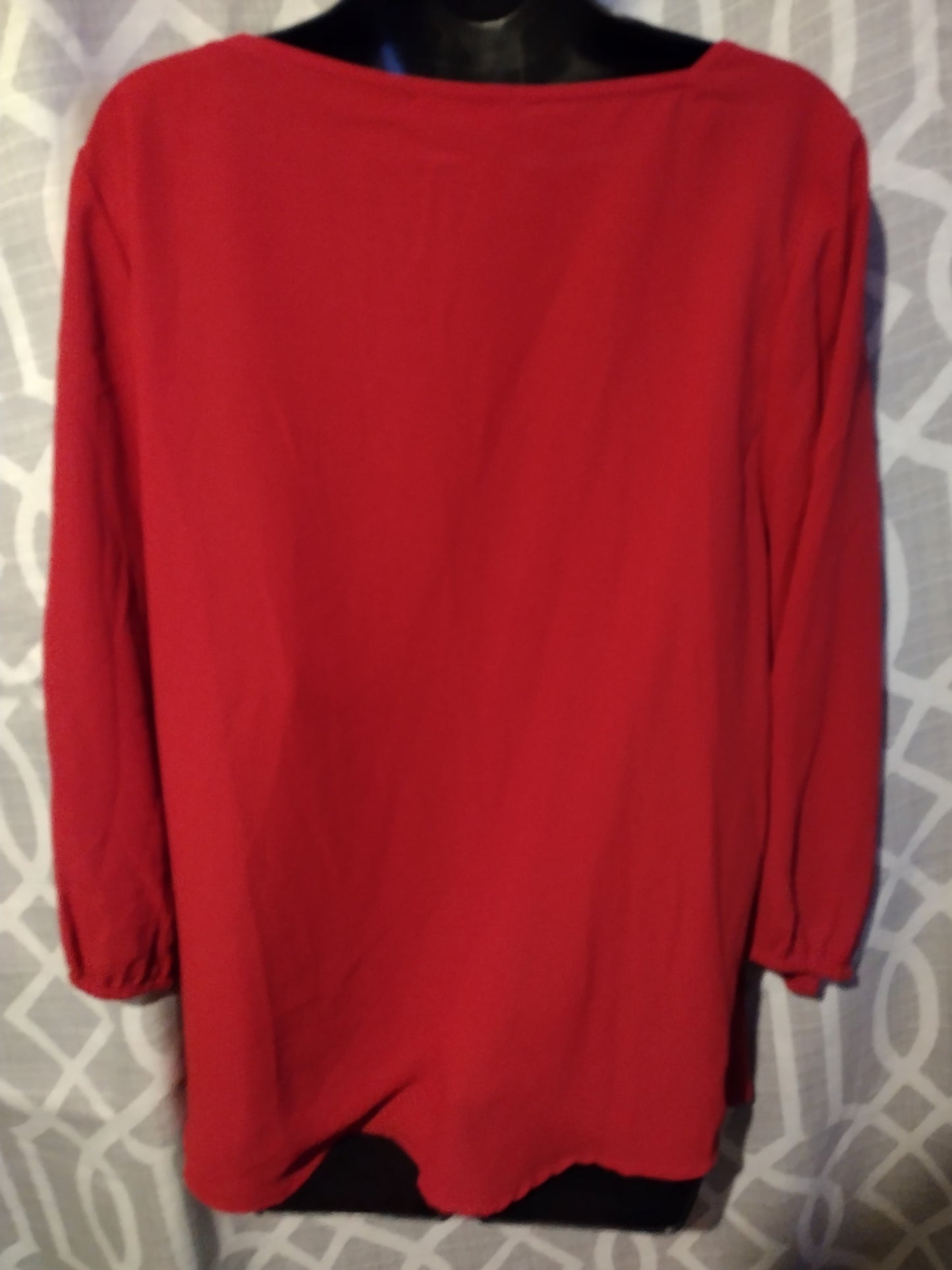 Women Red Blouse size XXL